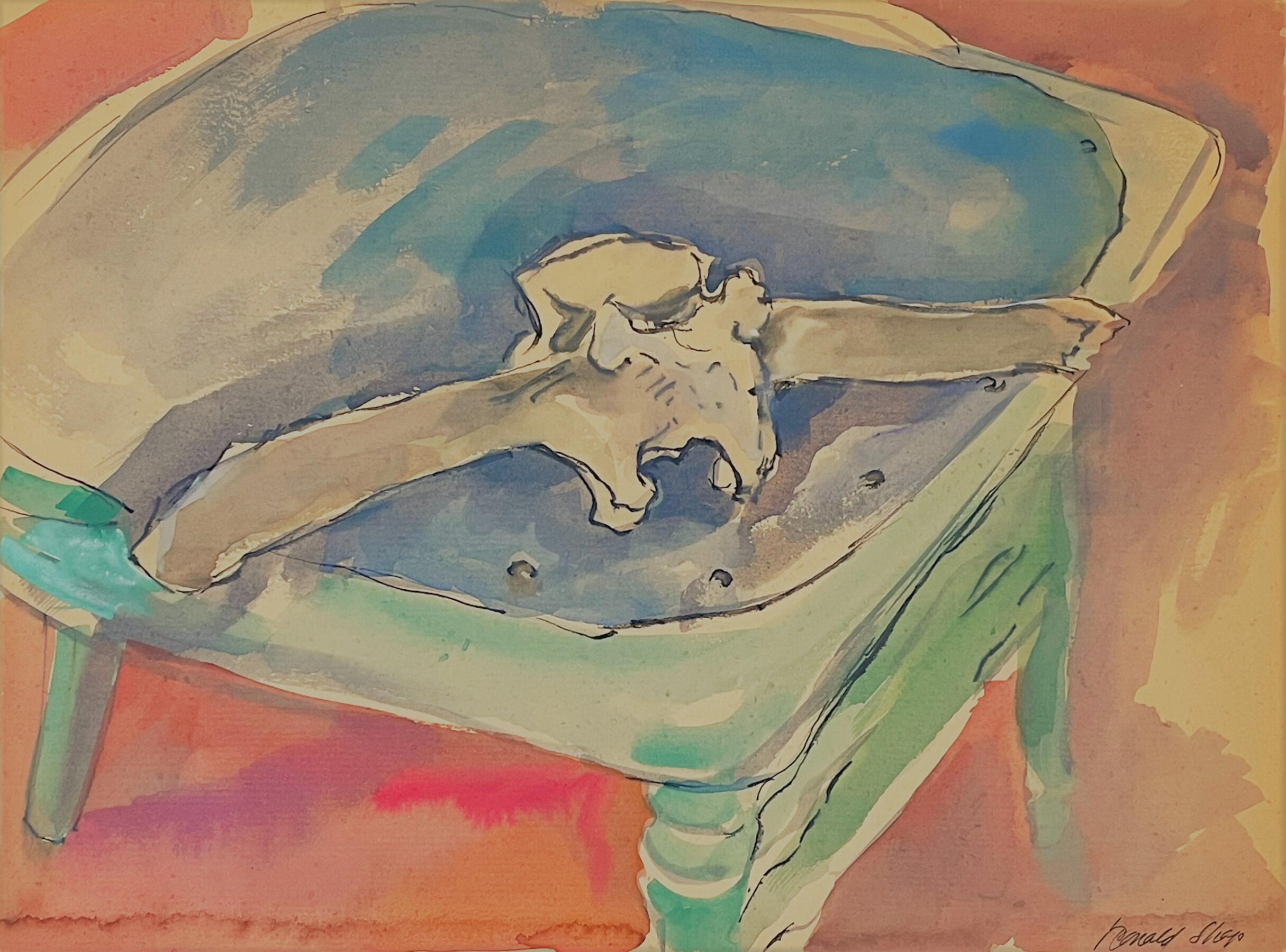 Bone on Stool, 25x18*