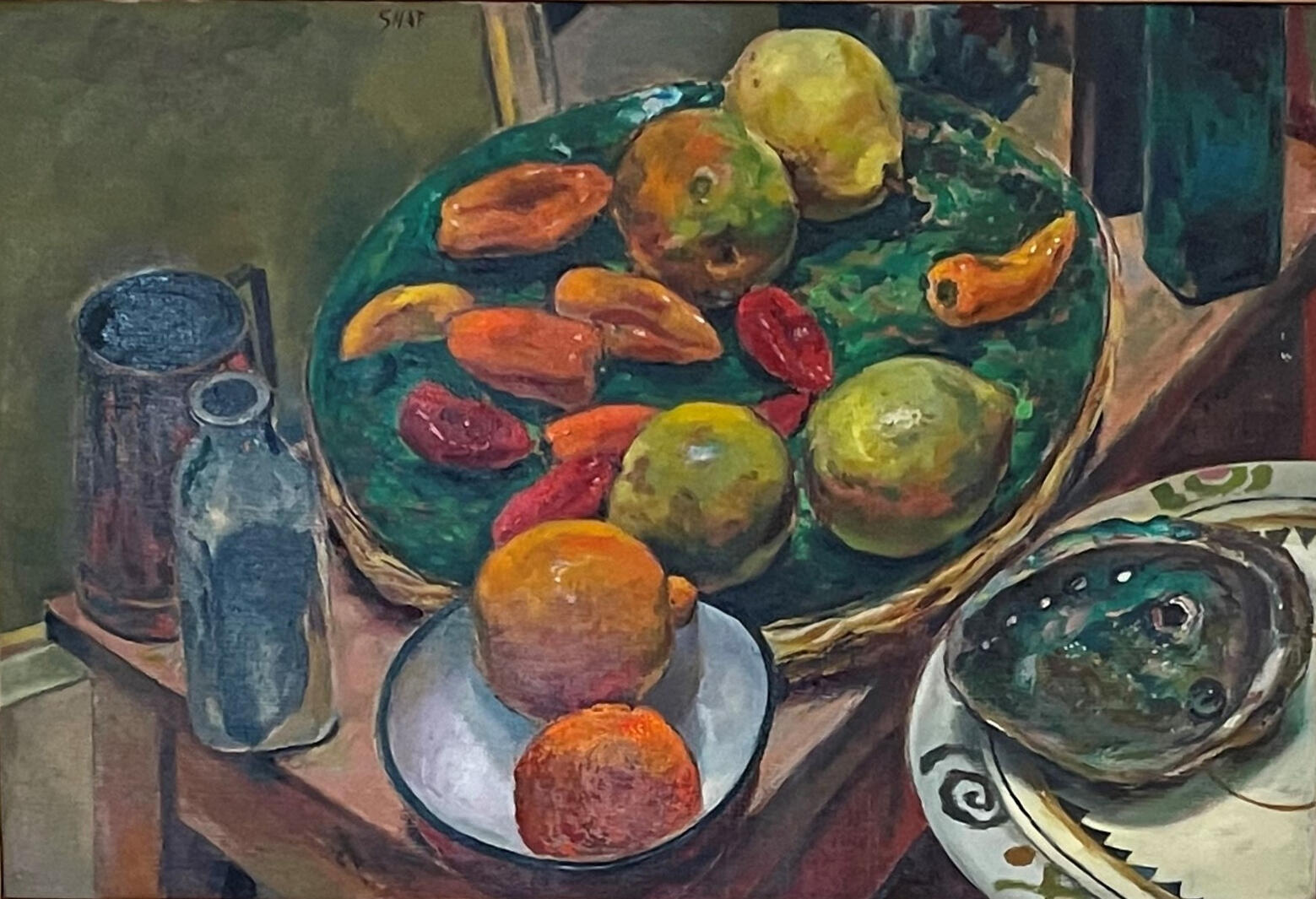 Citrus and Peppers, 18x12"